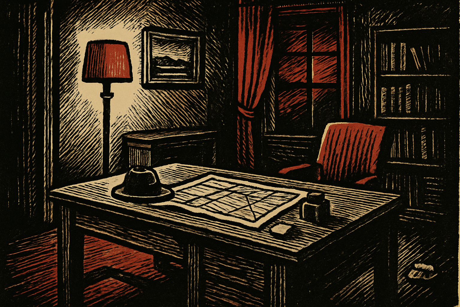 Illustrated scene for the case “Field by Field”